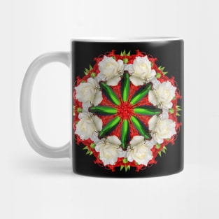 green bugs mandala Mug